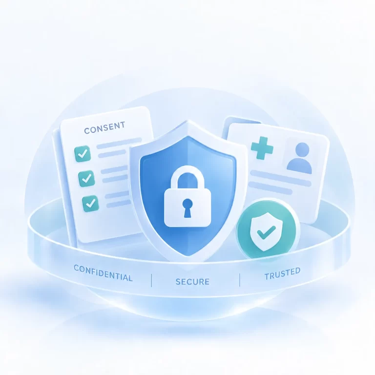 A Secure First Step to Care